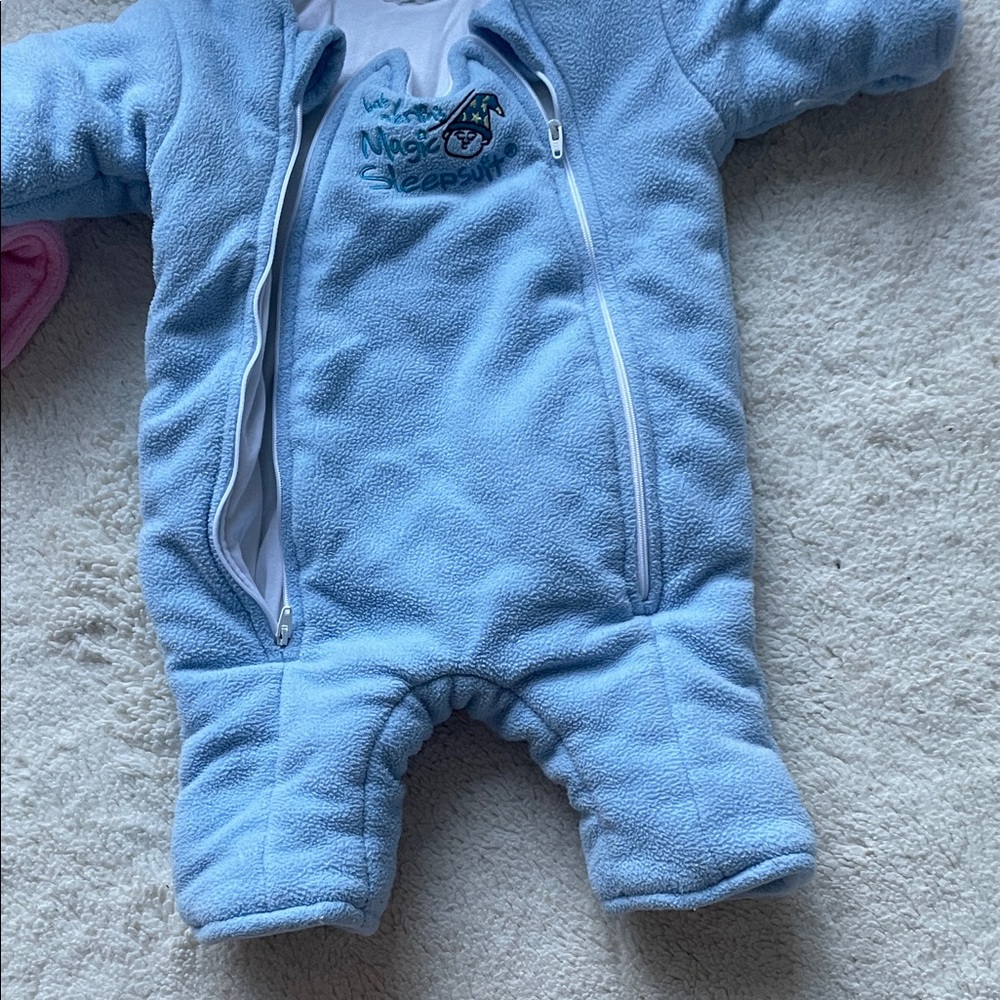 Magic Sleepwear Cozy Blue Footie